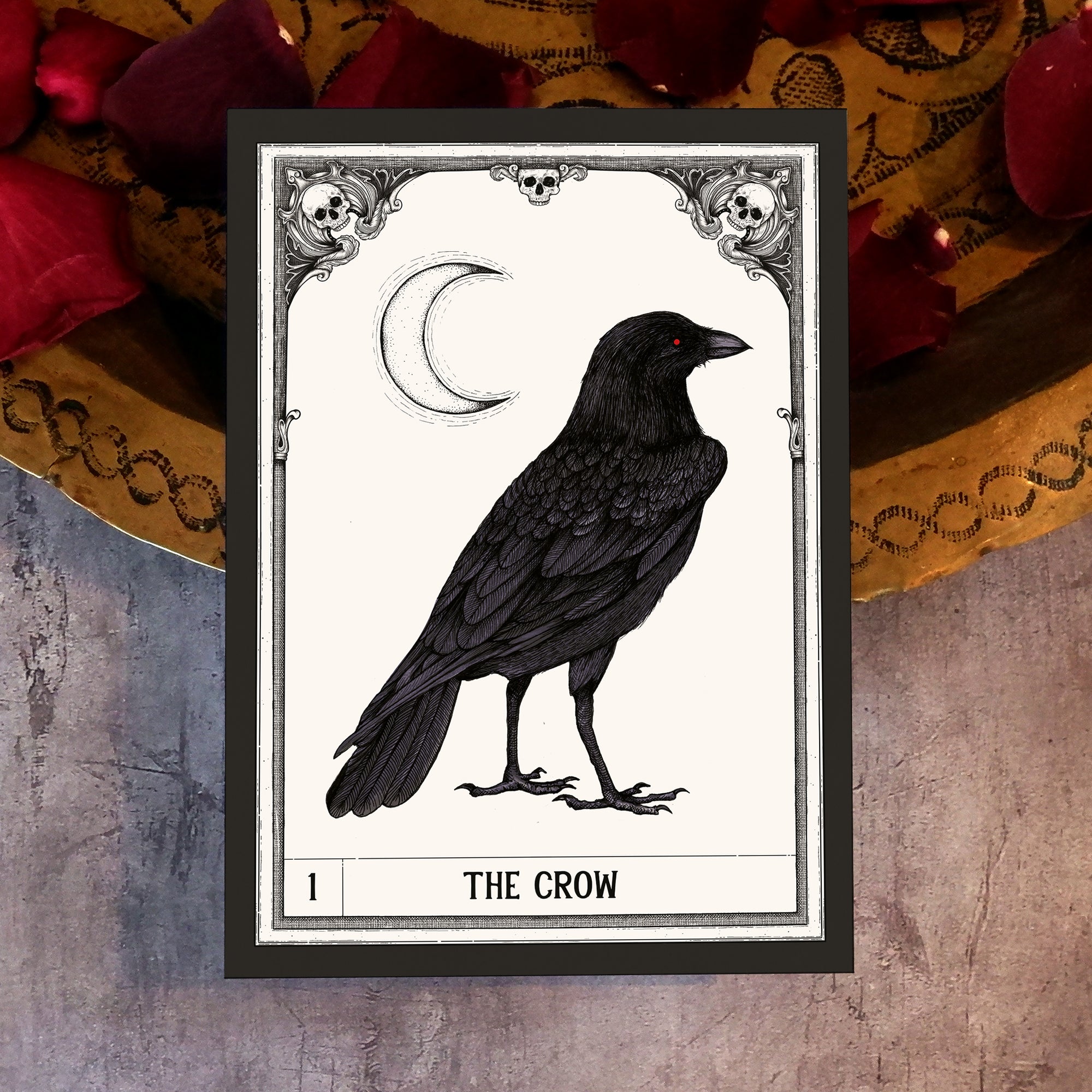 Morteria #1 - The Crow Mini Print