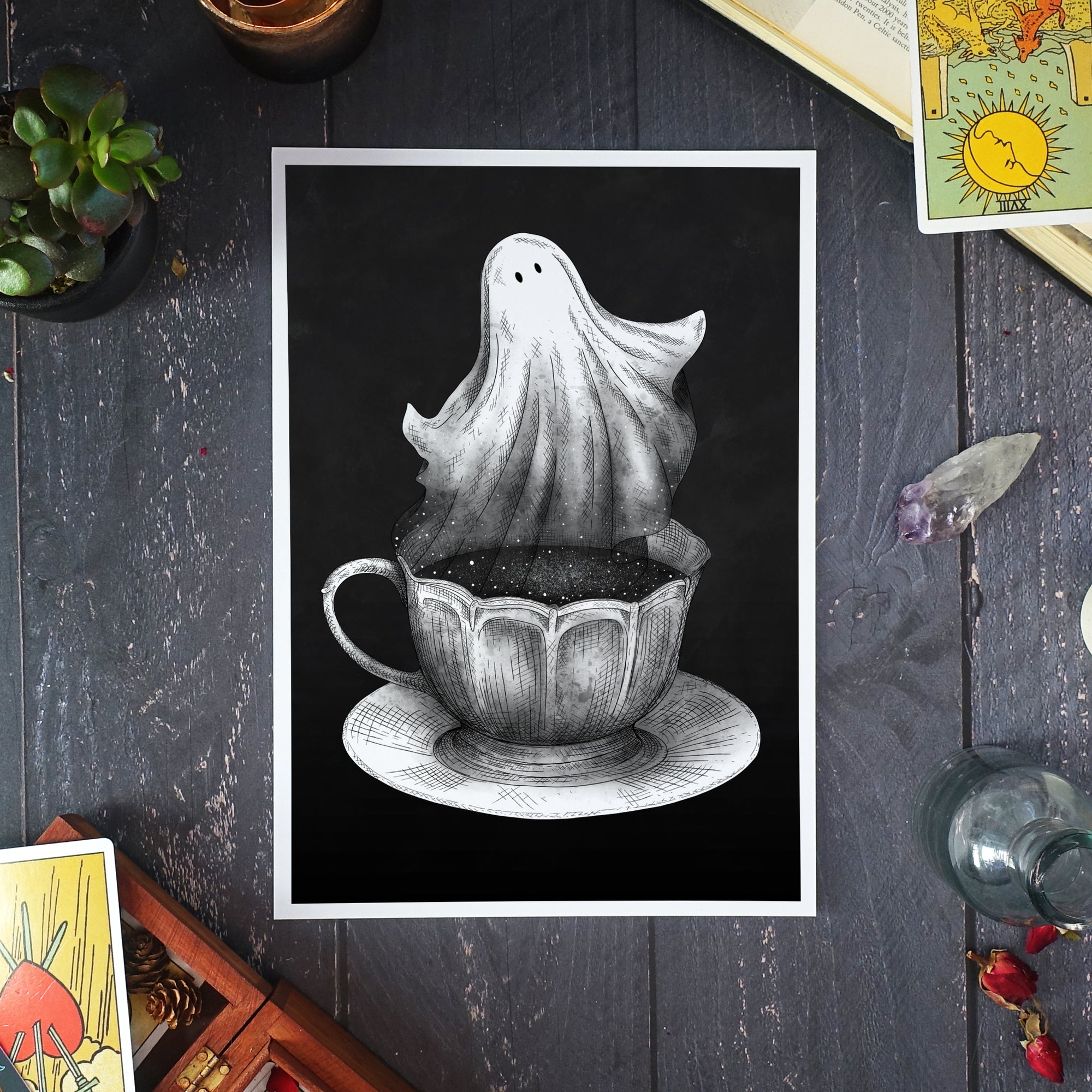 Ghost Tea - Giclée Art Print