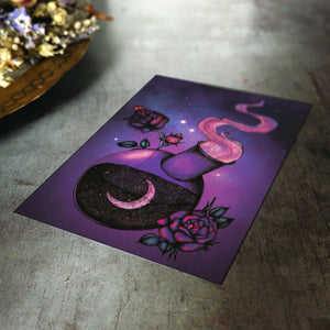 Magic Potion - Postcard Mini Print - Print is Dead