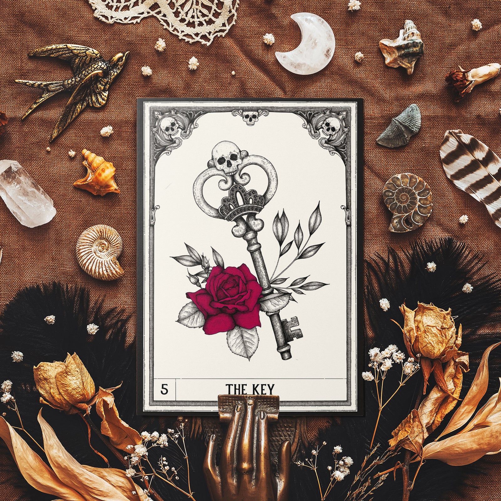 The Key - Mohawk Fine Art Postcard