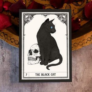 The Black Cat - A5 Art Print