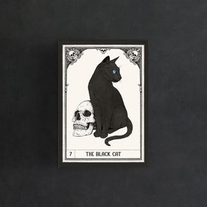The Black Cat - A5 Art Print