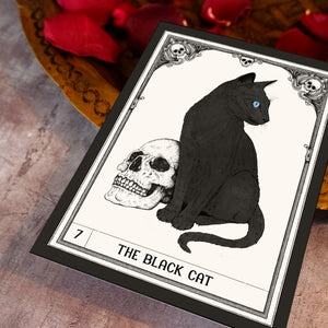 The Black Cat - A5 Art Print