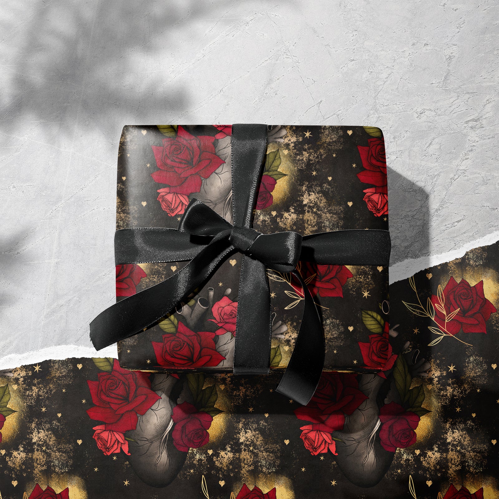 Anatomical Heart Gift Wrapping Paper