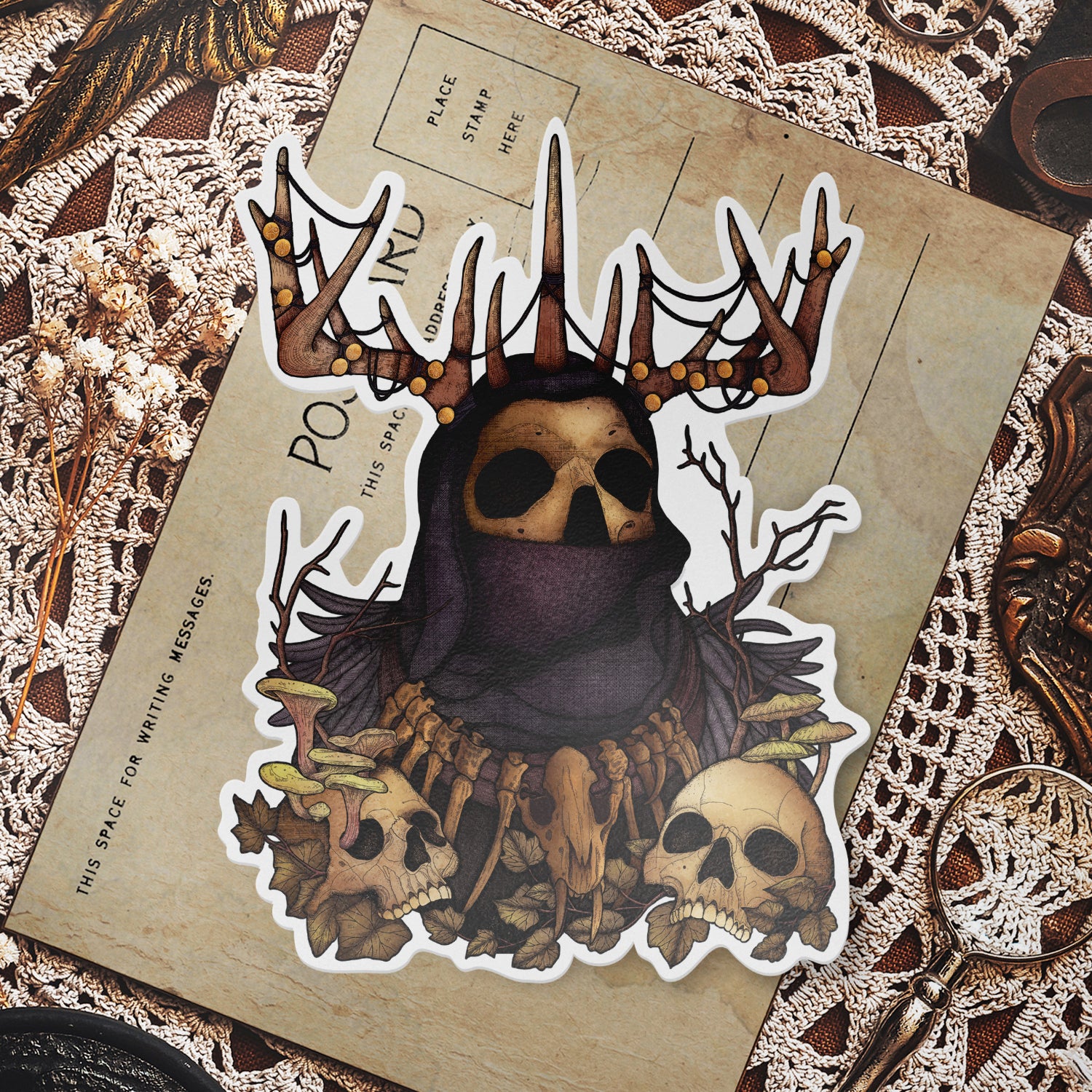 Antler King - Vinyl Sticker