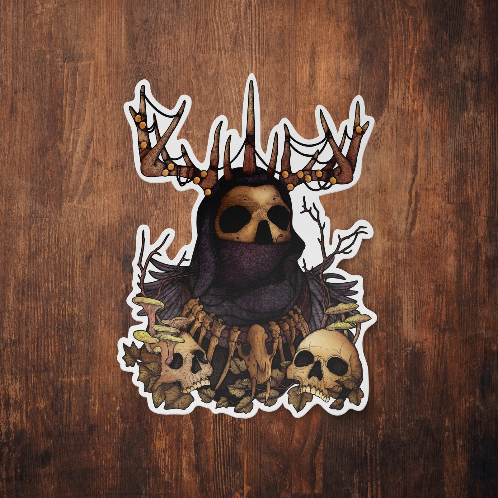 Antler King - Vinyl Sticker