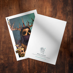 Antler King - Mohawk Fine Art Postcard