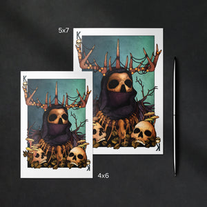Antler King - Mohawk Fine Art Postcard
