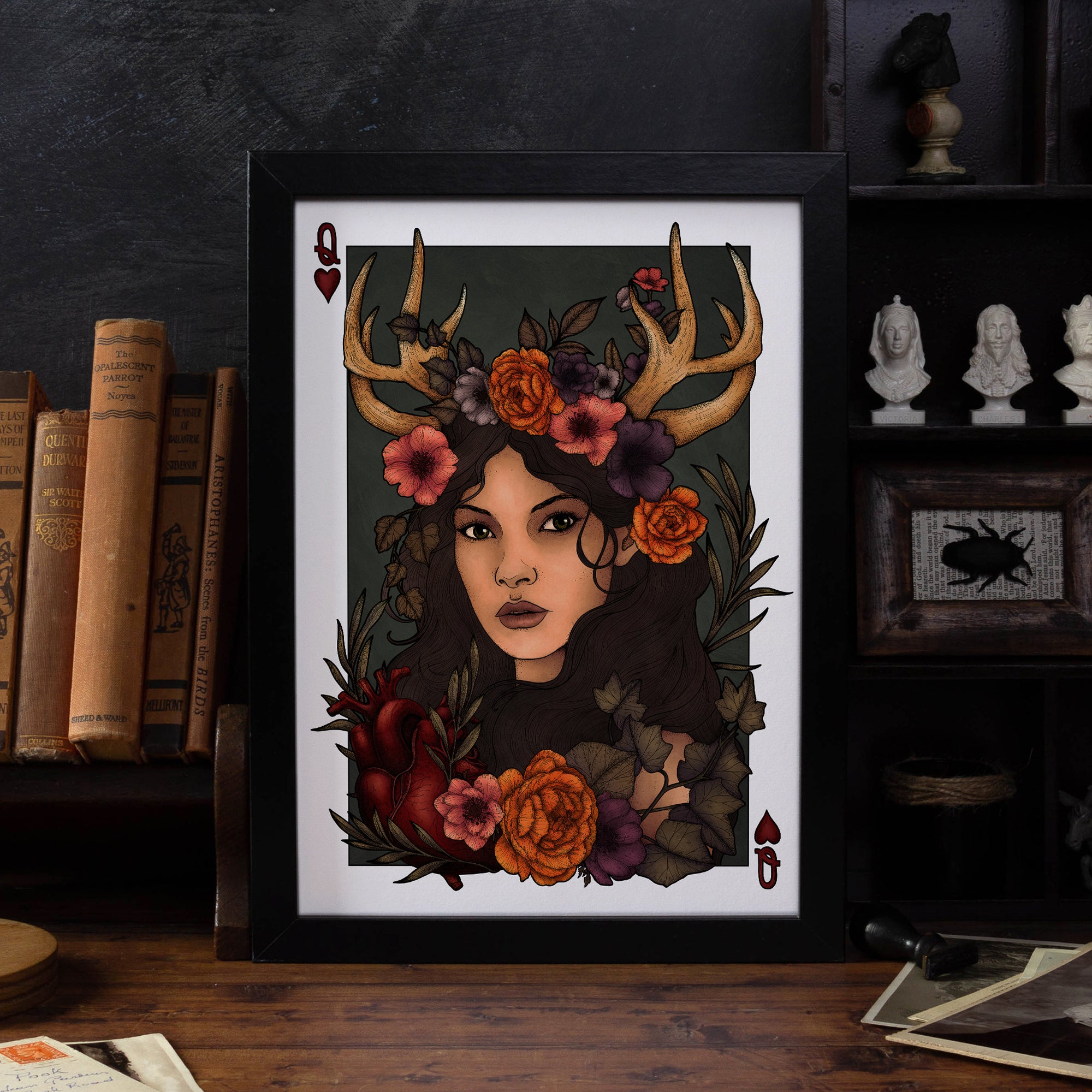 The Antler Queen - Giclée Art Print