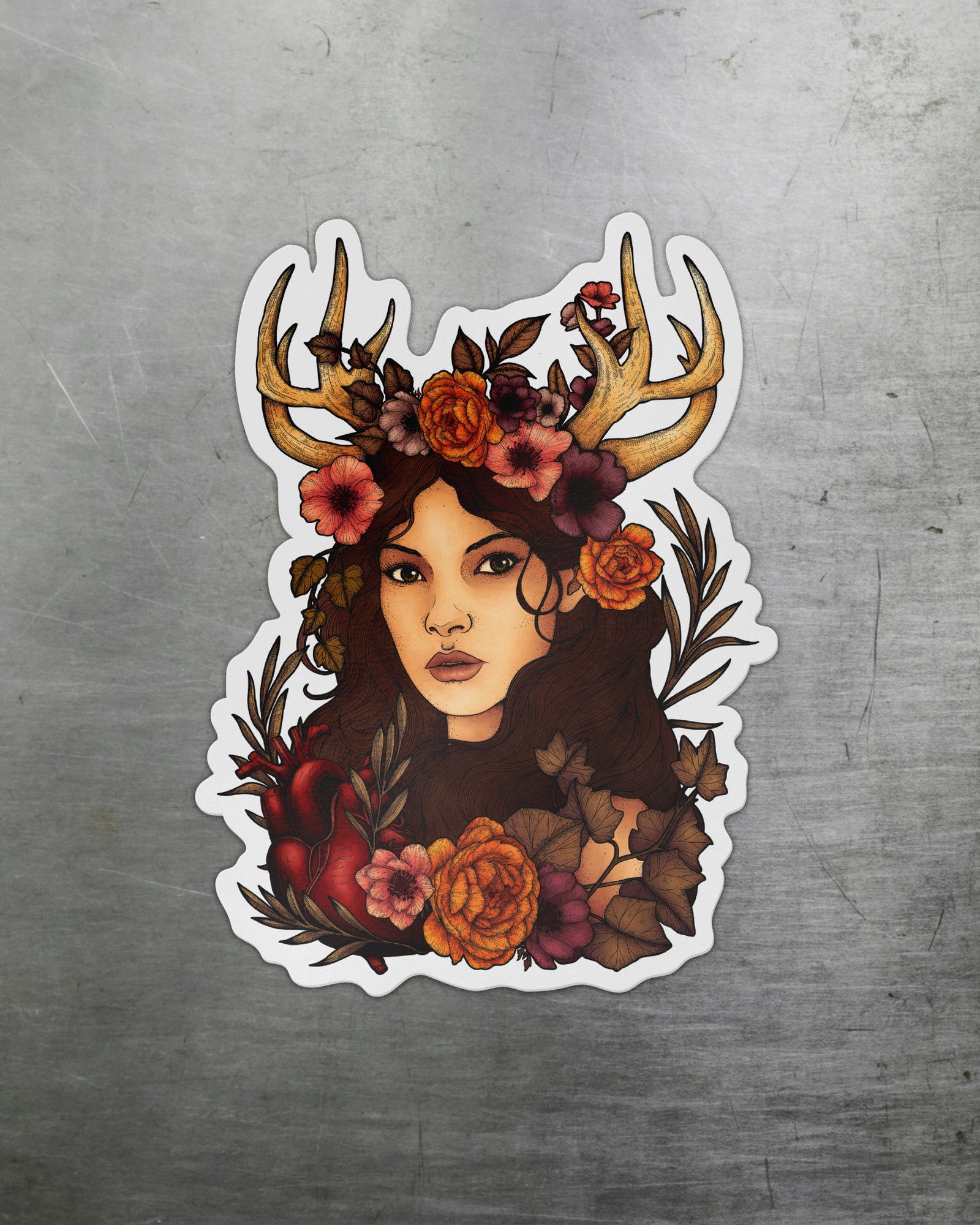 Antler Queen - Magnet