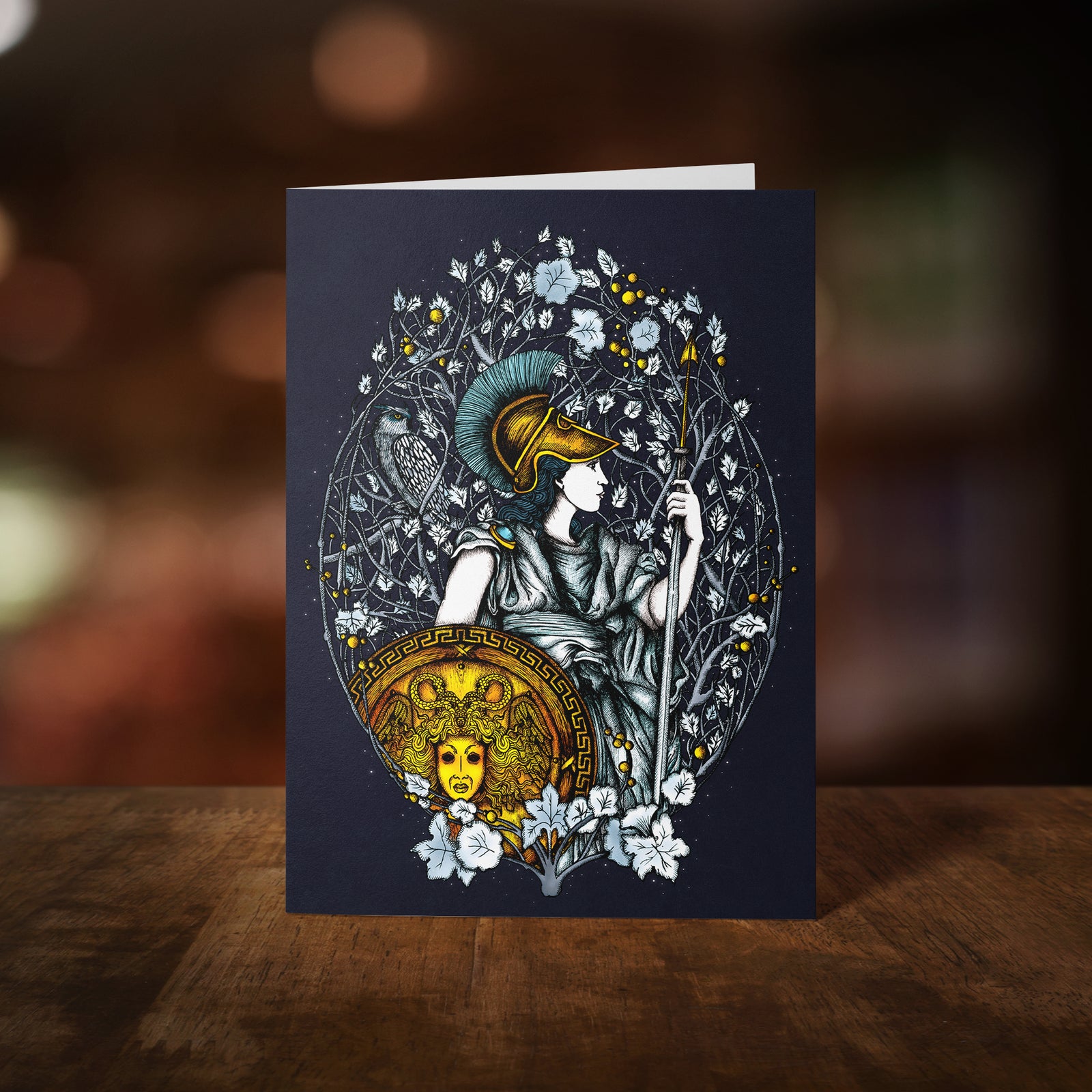 Athena - Greeting Card