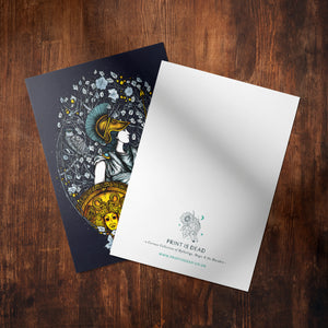 Athena - Glossy Fine Art Postcard
