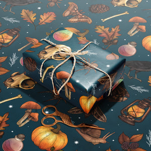 Autumn Witch Gift Wrapping Paper