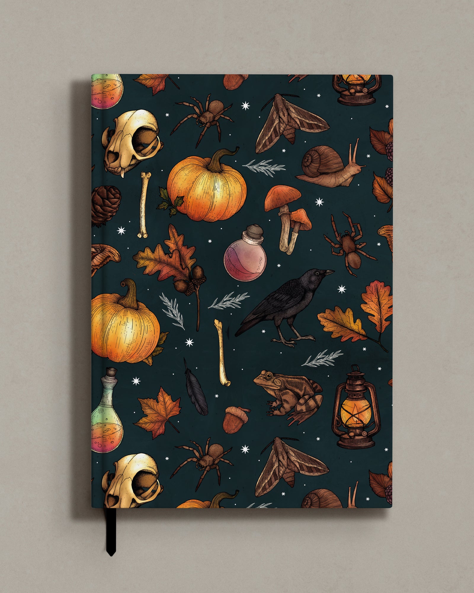 Autumn Witch - Hard Cover Notebook