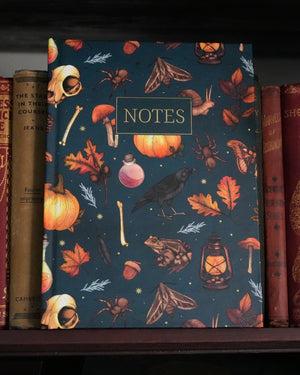 Autumn Witch - Foiled Hard Cover Notebook