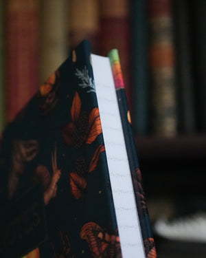 Autumn Witch - Foiled Hard Cover Notebook