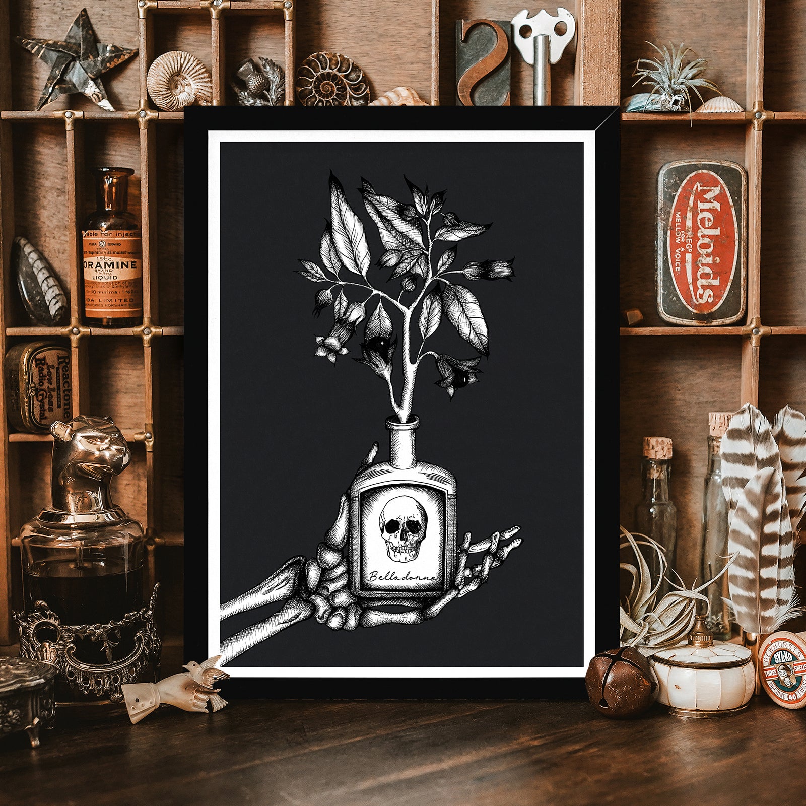 Belladonna - Framed Giclée Art Print