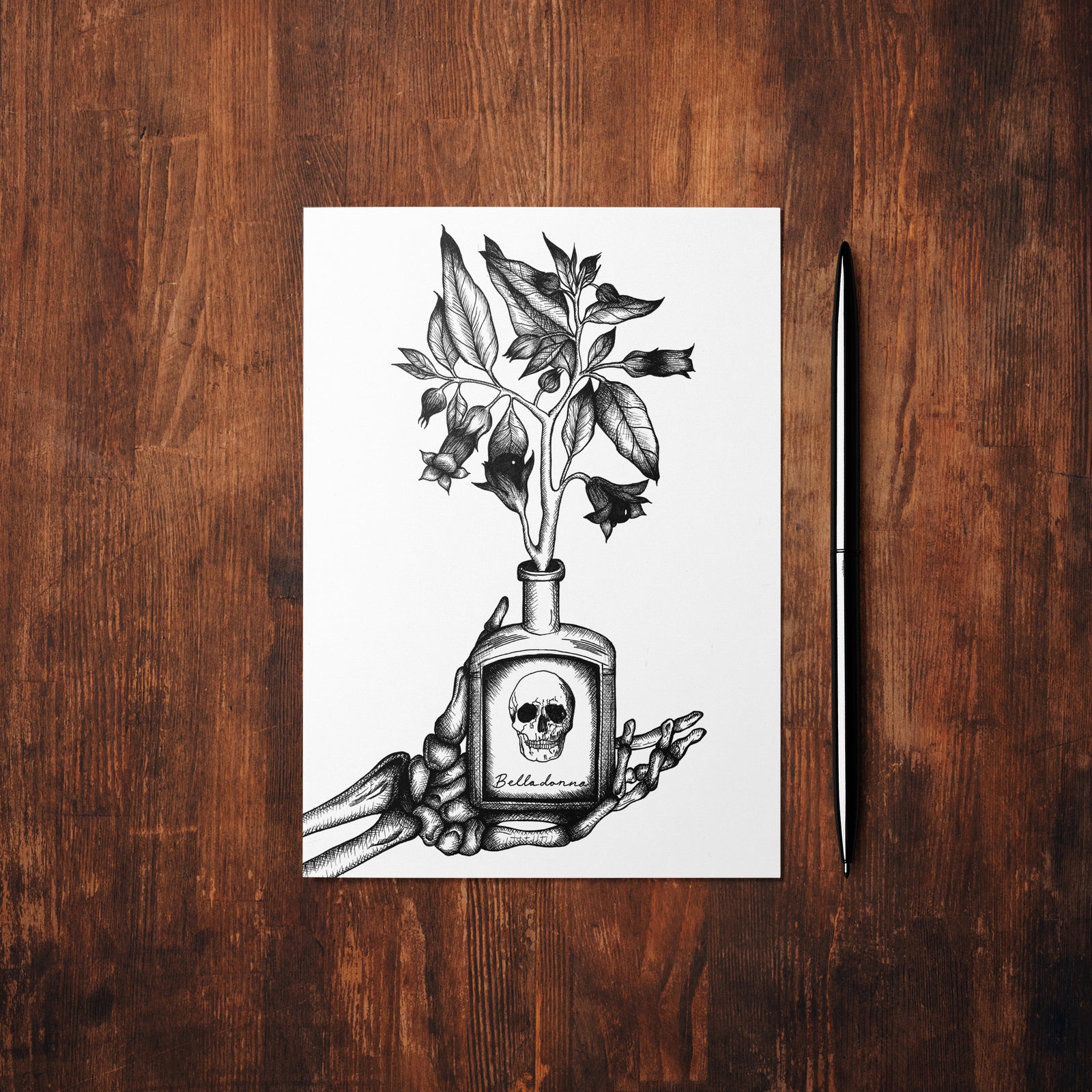 Belladonna - Mohawk Fine Art Postcard