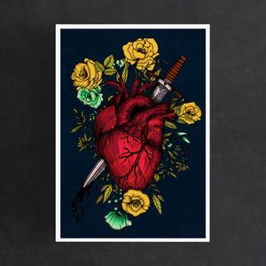 Bleeding Heart - Giclée Art Print