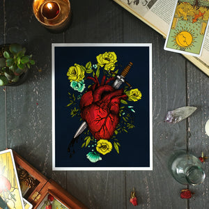 Bleeding Heart - Giclée Art Print