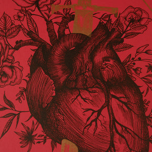 Bleeding Heart - A4 Risograph Print