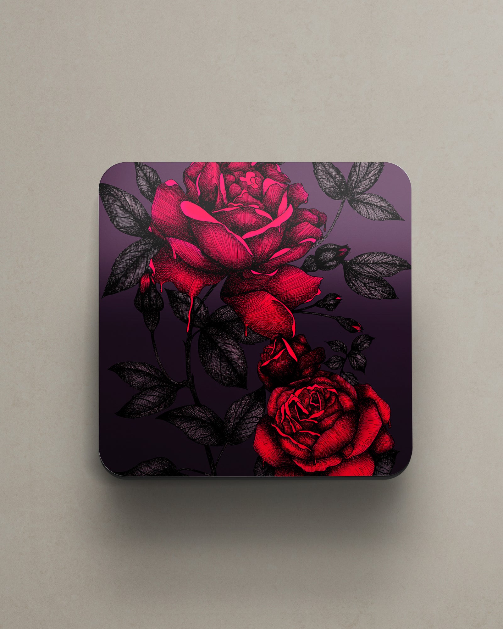 Bleeding Roses - Coaster