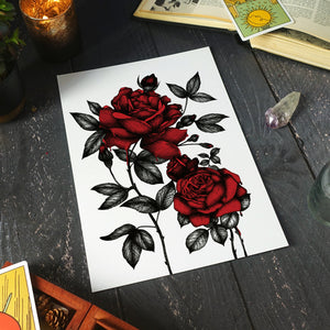 Bleeding Roses - Standard Art Print