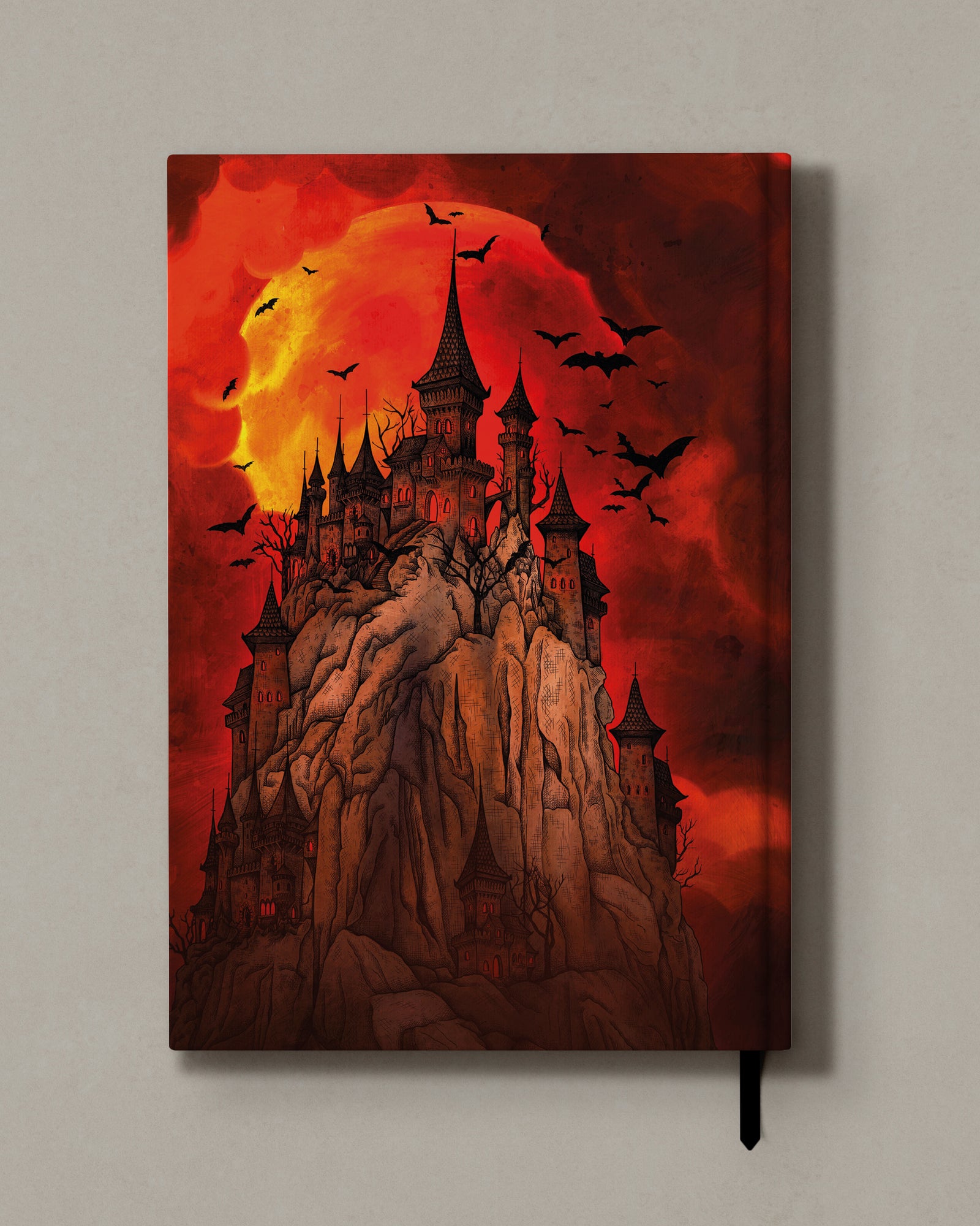 Blood Moon Castle - Hard Cover Notebook