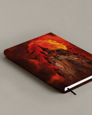 Blood Moon Castle - Hard Cover Notebook