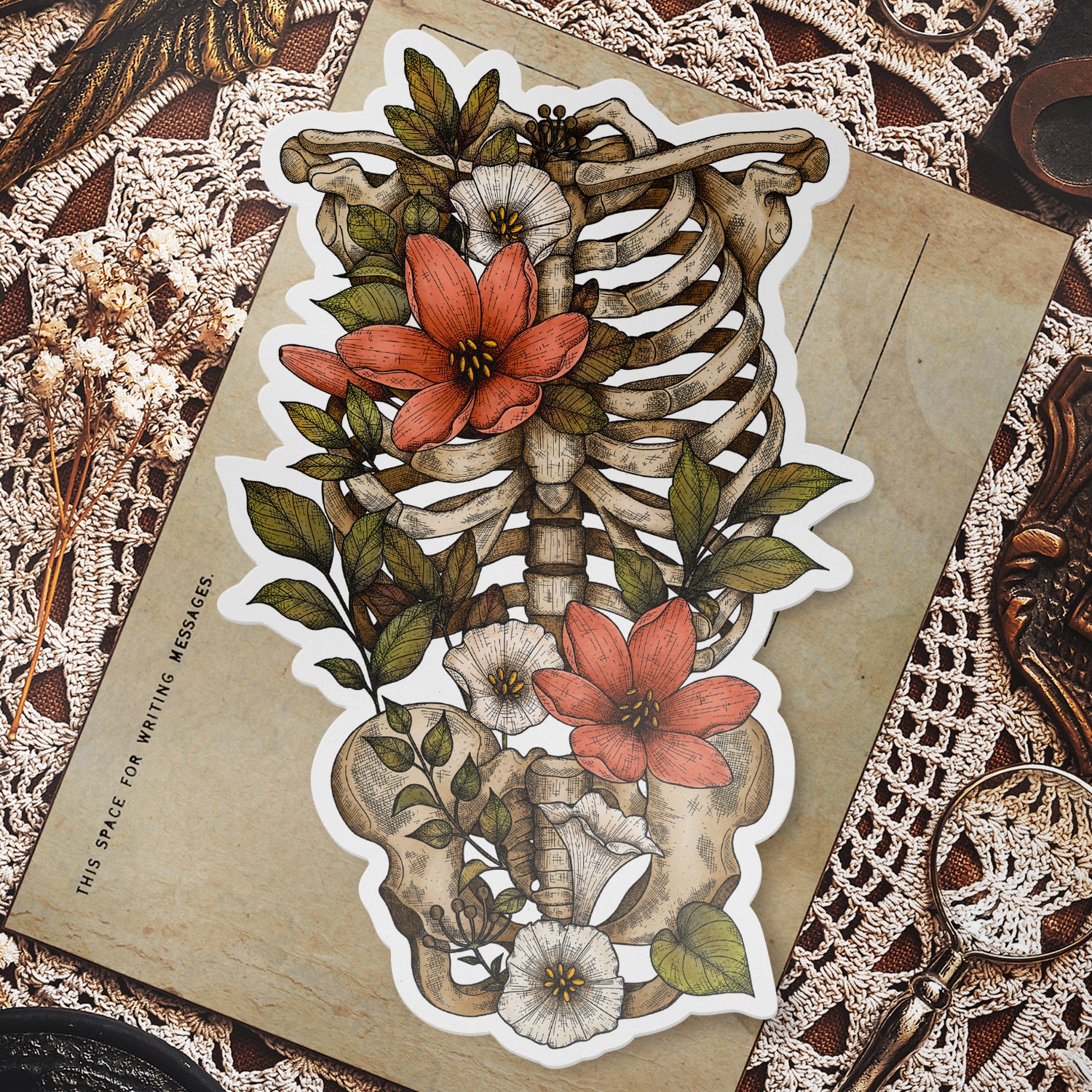 Bloom and Gloom - Vinyl Sticker