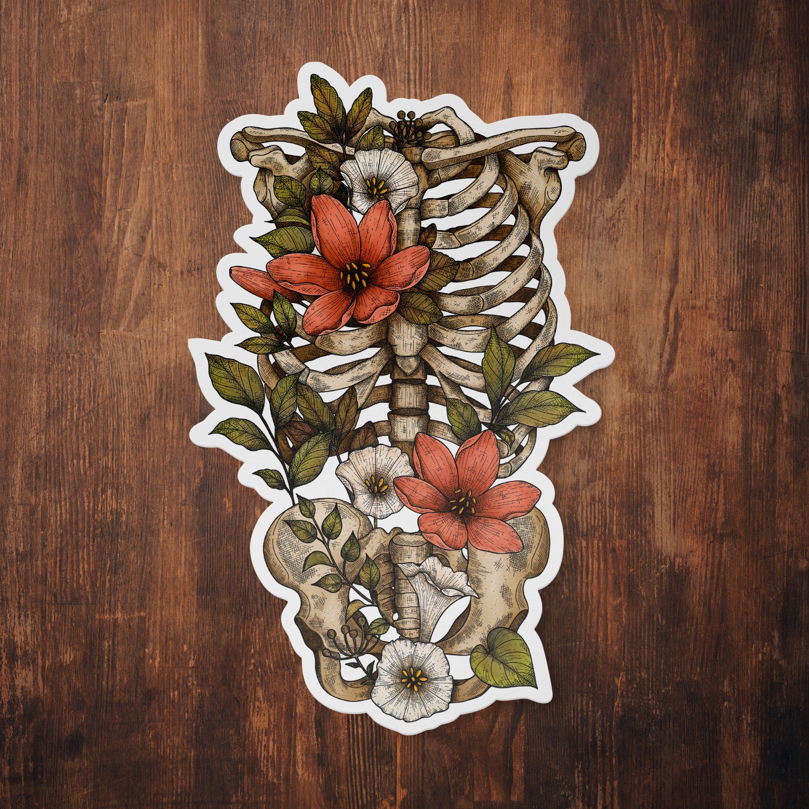 Bloom and Gloom - Vinyl Sticker