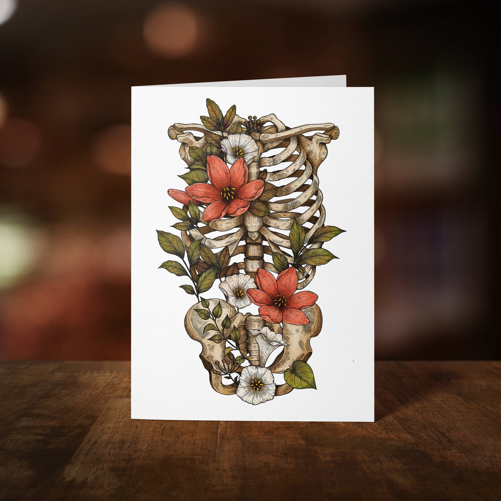 Bloom and Gloom - Greeting Card