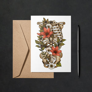 Bloom and Gloom - Greeting Card
