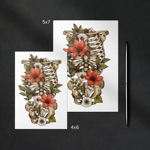 Bloom and Gloom - Greeting Card