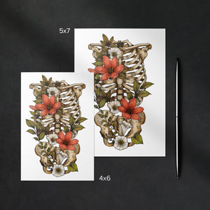 Bloom and Gloom - Mohawk Fine Art Postcard