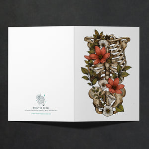 Bloom and Gloom - Greeting Card