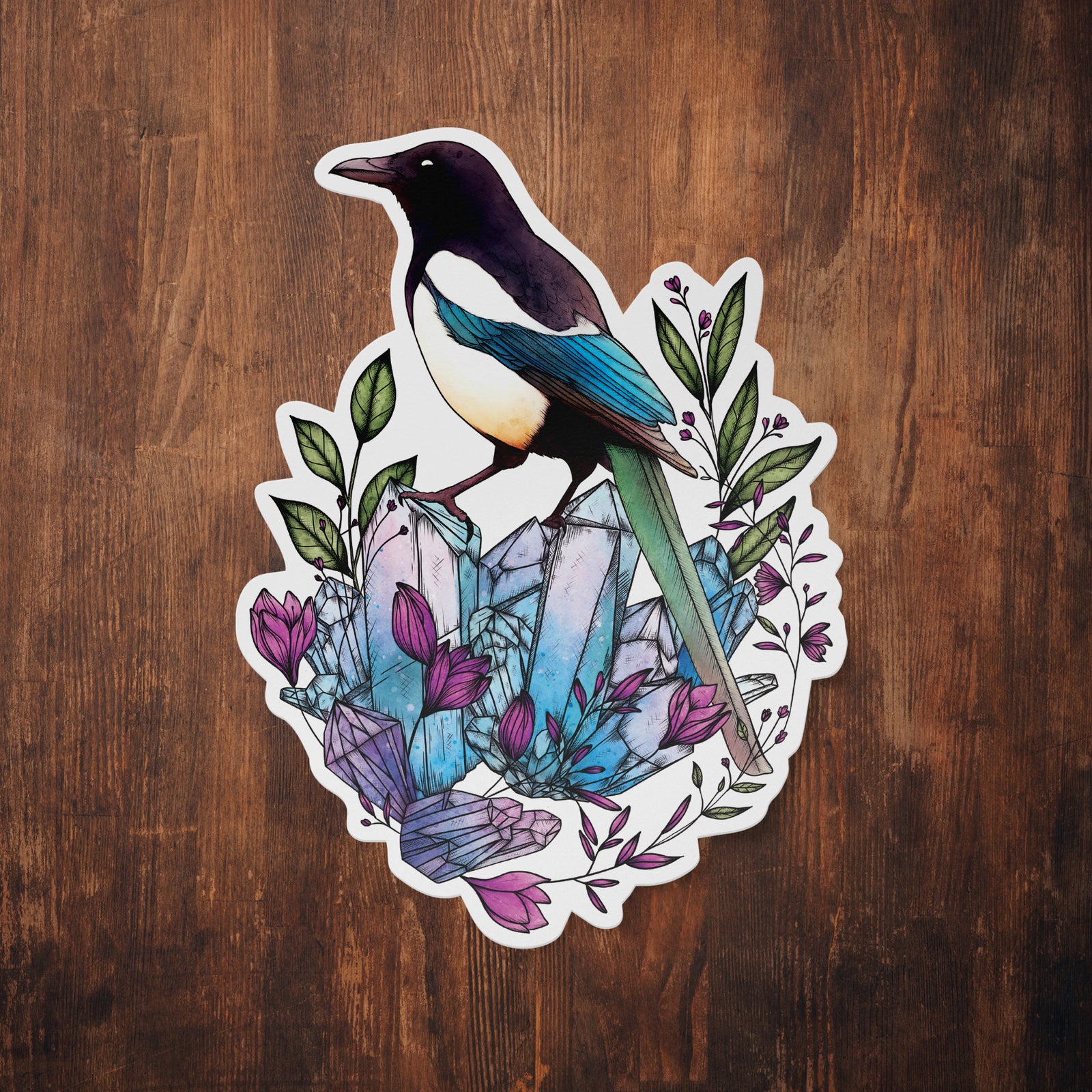 Crystal Magpie - Vinyl Sticker