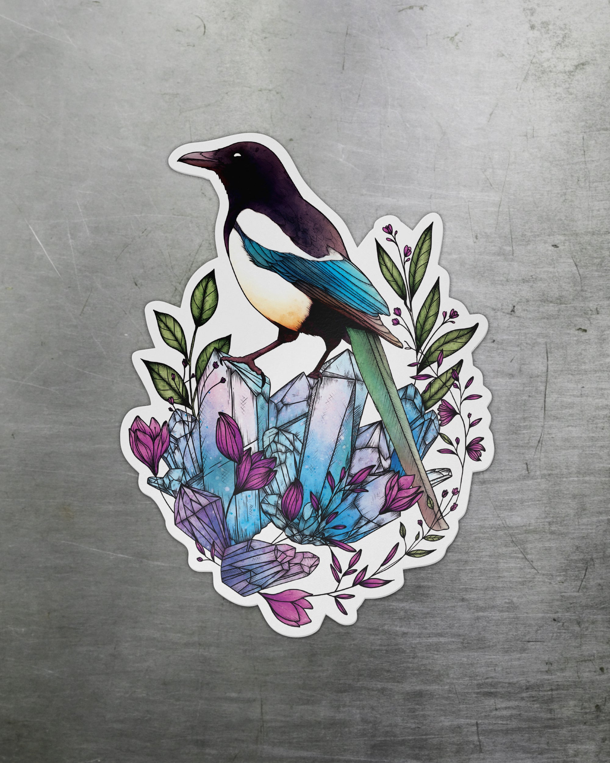 Crystal Magpie - Magnet
