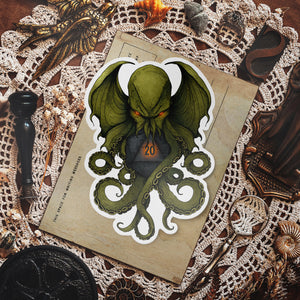 Cthulhu D20 - Vinyl Sticker