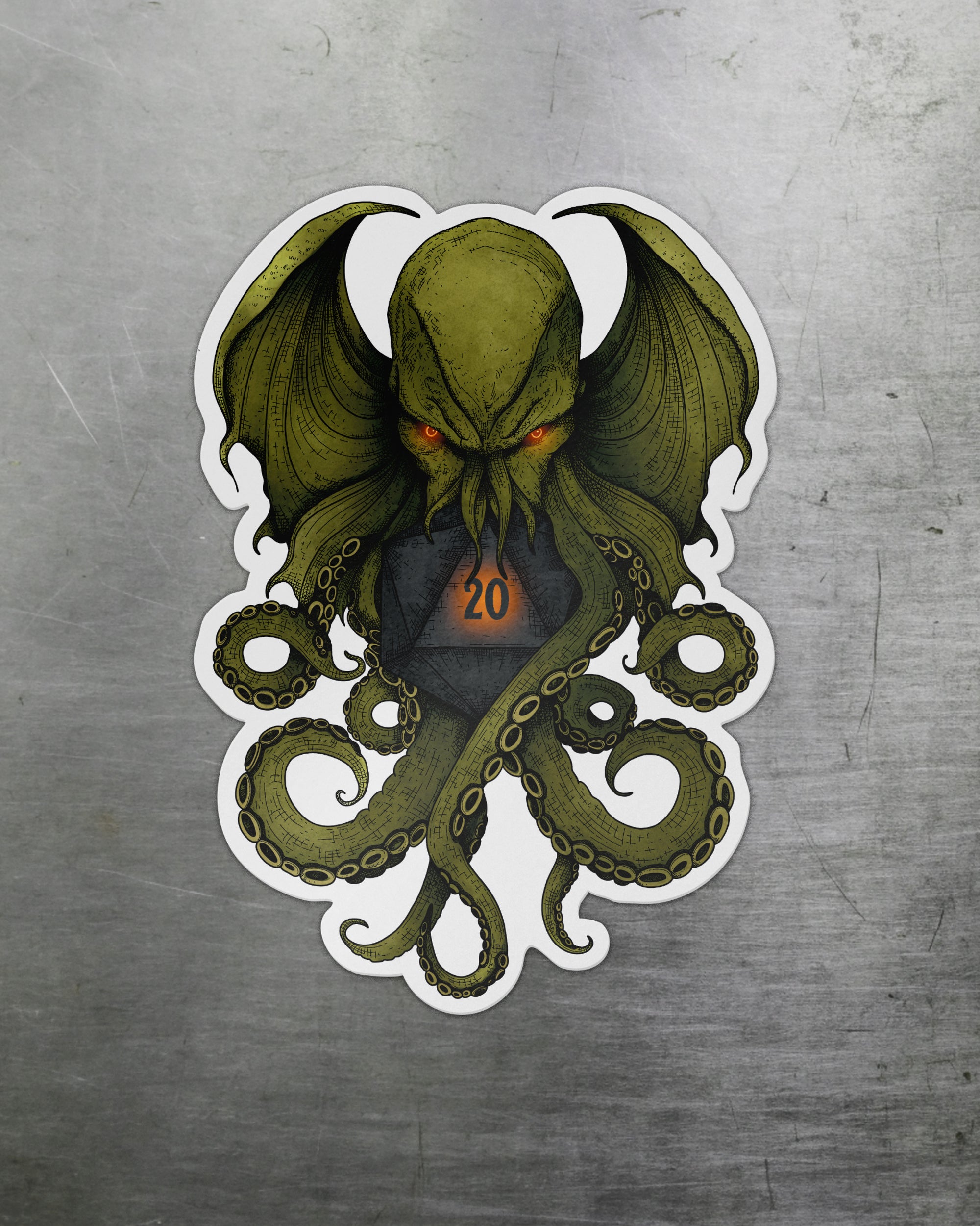 Cthulhu D20 - Magnet