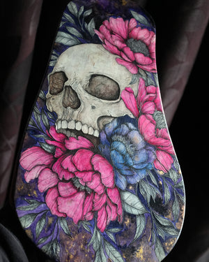 Death Blossom Original Wood Art