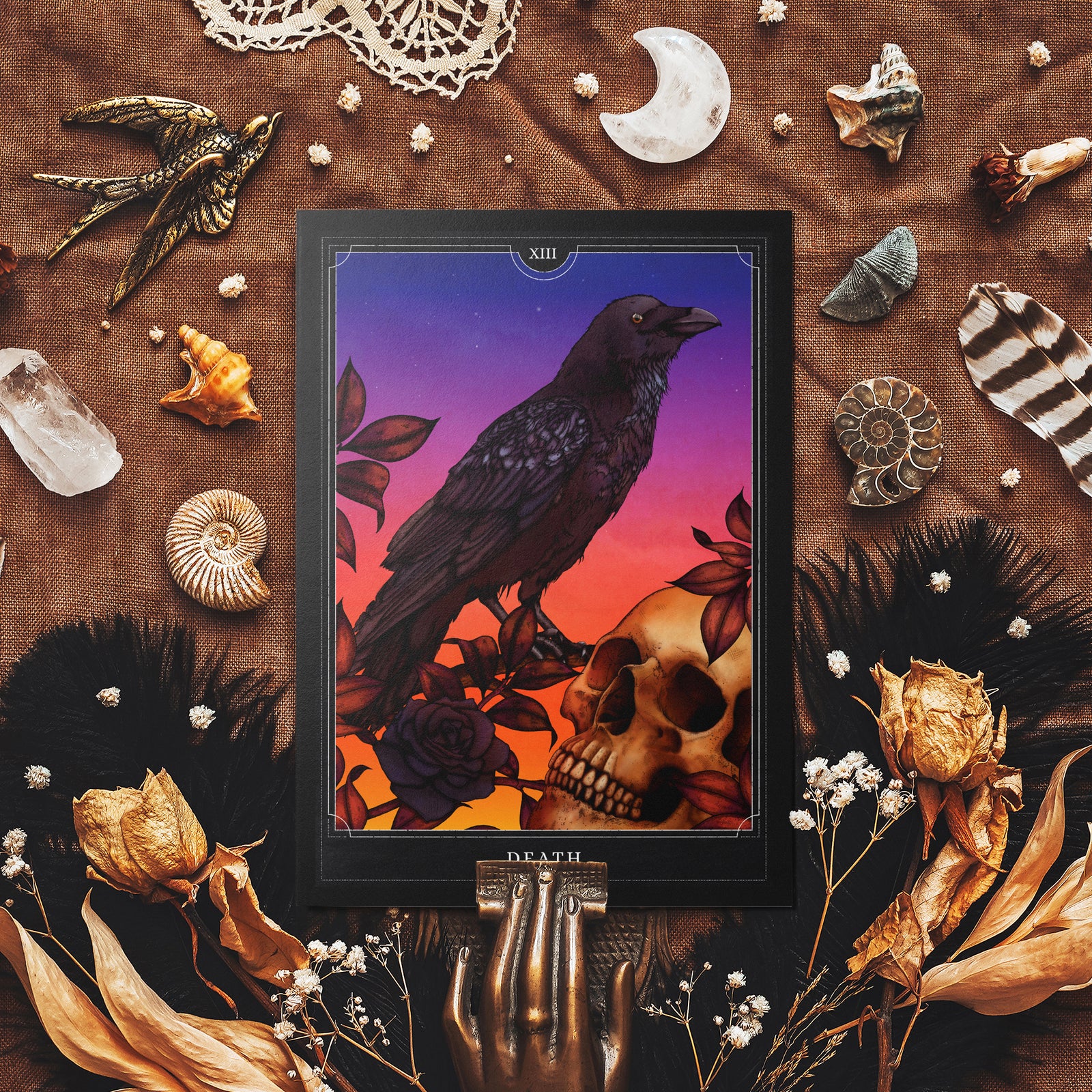 Death Tarot - Postcard Mini Print