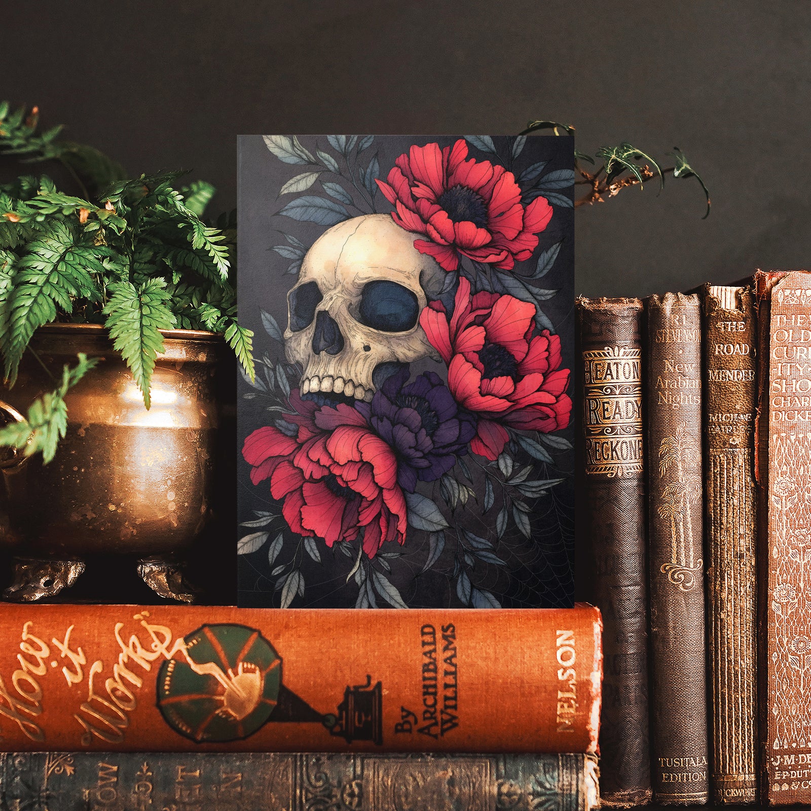 Death Blossom - Greeting Card