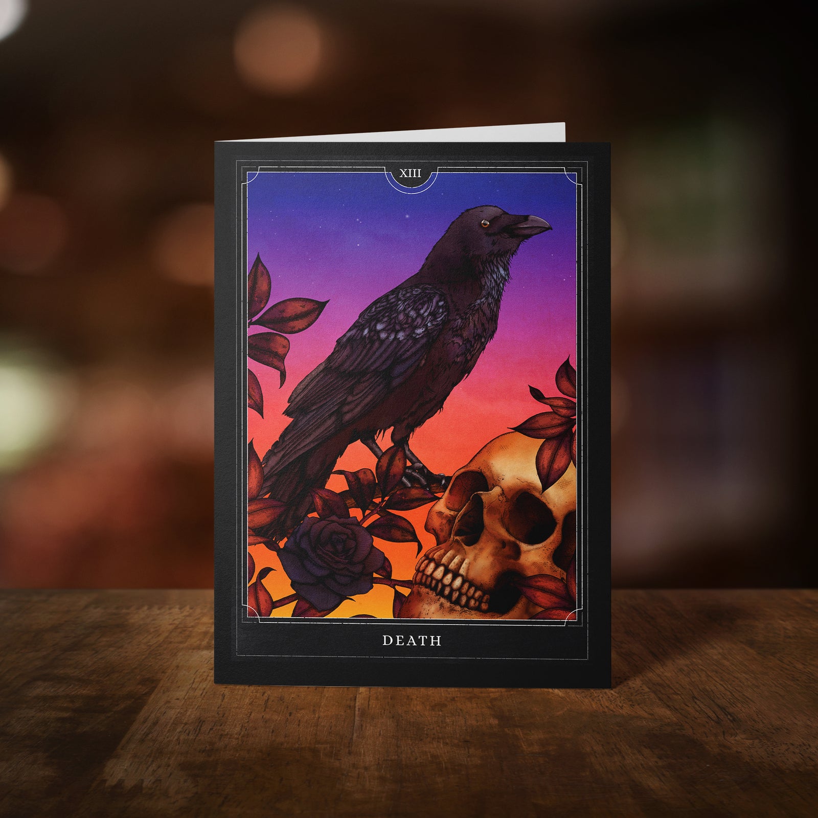 Death Tarot - Greeting Card