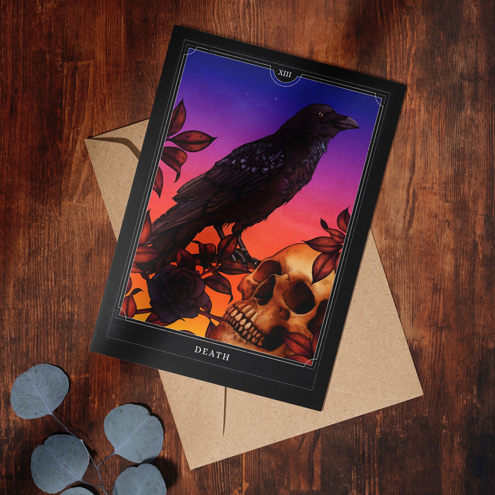 Death Tarot - Greeting Card