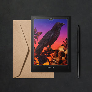 Death Tarot - Greeting Card