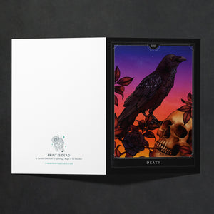 Death Tarot - Greeting Card