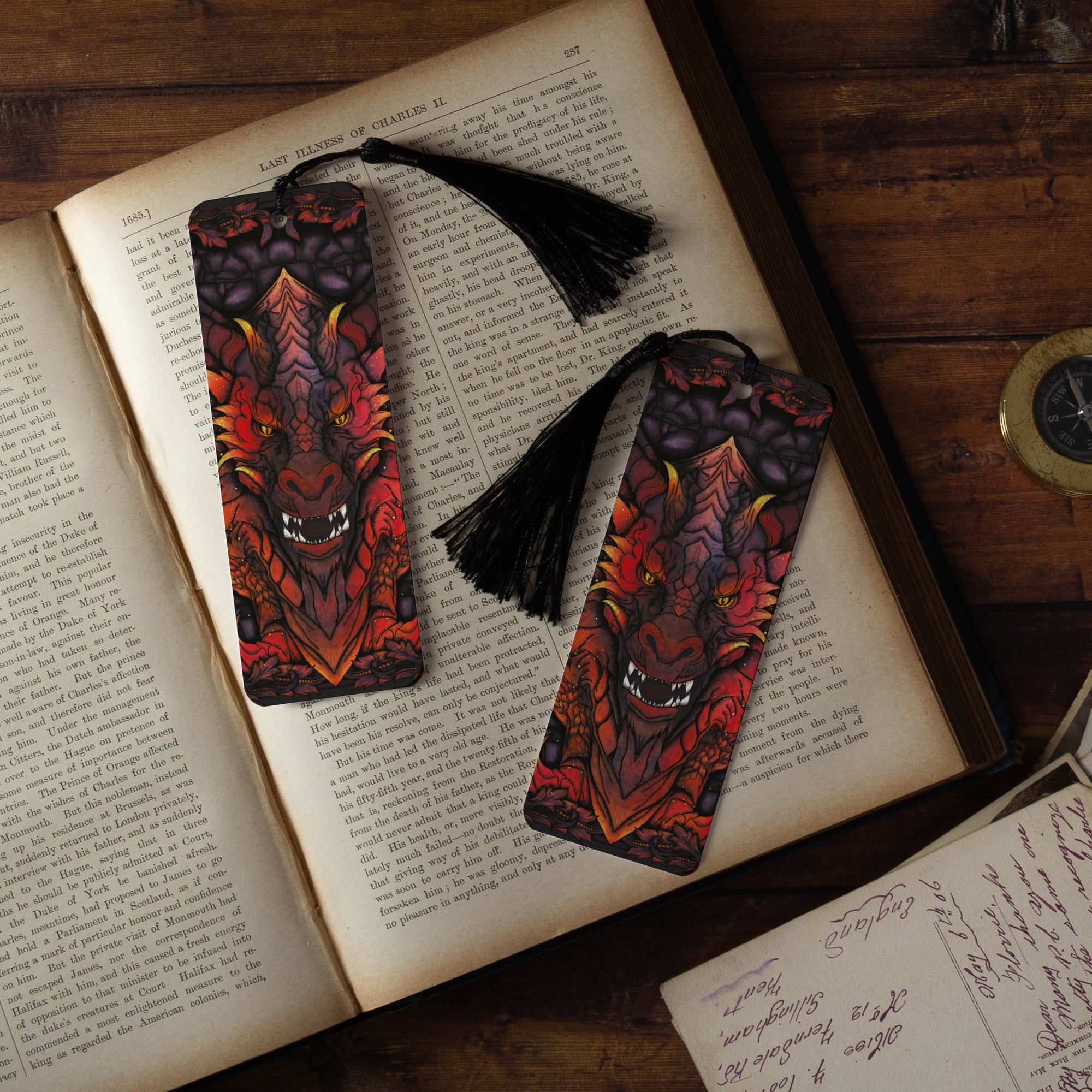 Ember Dragon Bookmark