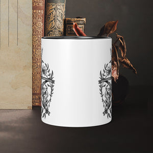 Floral Pentacle - Ceramic Mug