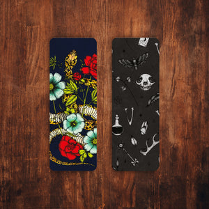 Floral Snake - Bookmark